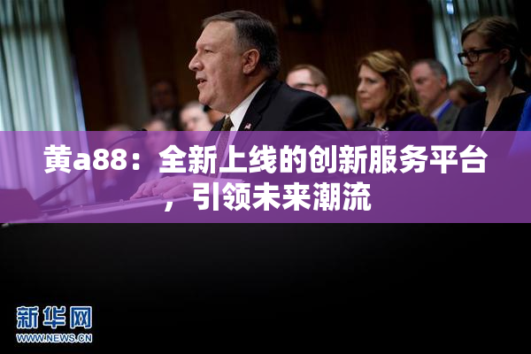 黄a88：全新上线的创新服务平台，引领未来潮流