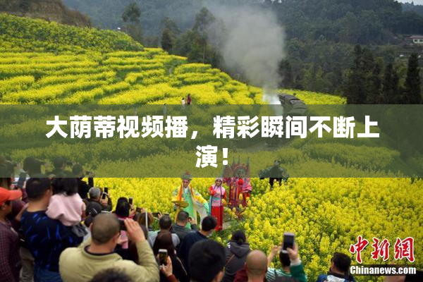大荫蒂视频播，精彩瞬间不断上演！