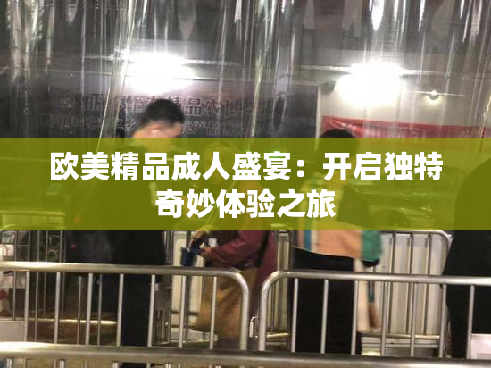 欧美精品成人盛宴：开启独特奇妙体验之旅