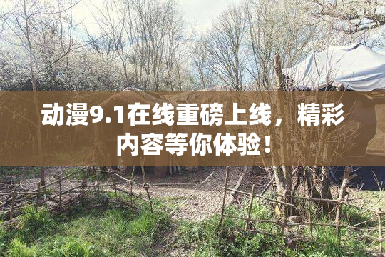动漫9.1在线重磅上线，精彩内容等你体验！
