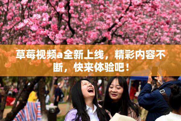 草莓视频a全新上线，精彩内容不断，快来体验吧！