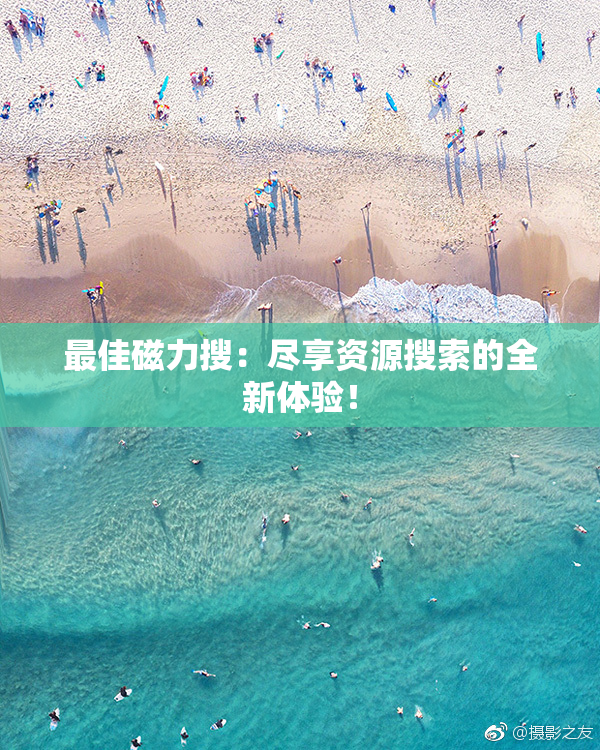 最佳磁力搜：尽享资源搜索的全新体验！