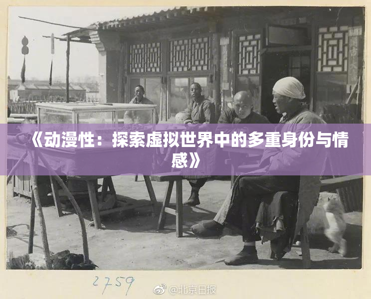 《动漫性：探索虚拟世界中的多重身份与情感》