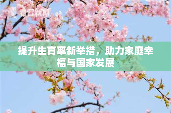 提升生育率新举措，助力家庭幸福与国家发展