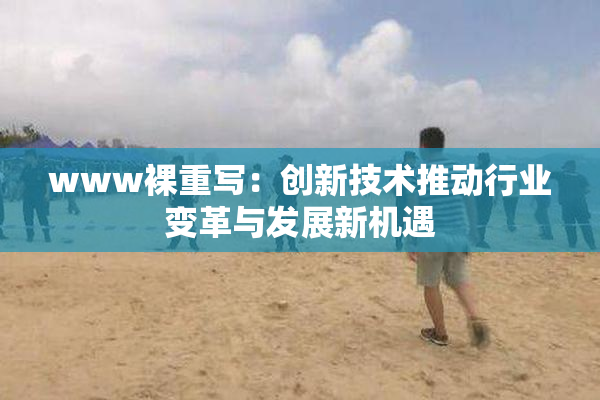 www裸重写：创新技术推动行业变革与发展新机遇