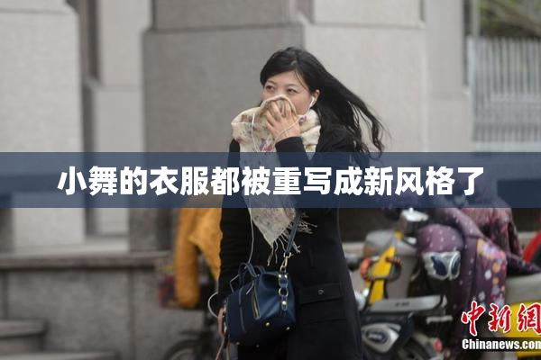 小舞的衣服都被重写成新风格了