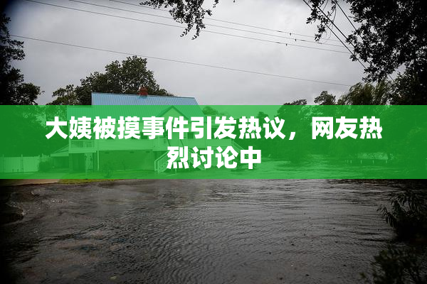 大姨被摸事件引发热议，网友热烈讨论中
