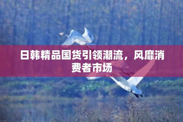 日韩精品国货引领潮流，风靡消费者市场