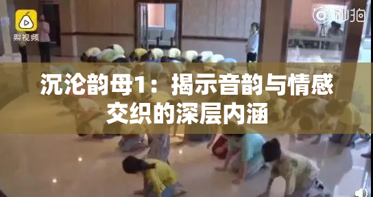 沉沦韵母1：揭示音韵与情感交织的深层内涵