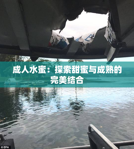 成人水蜜：探索甜蜜与成熟的完美结合