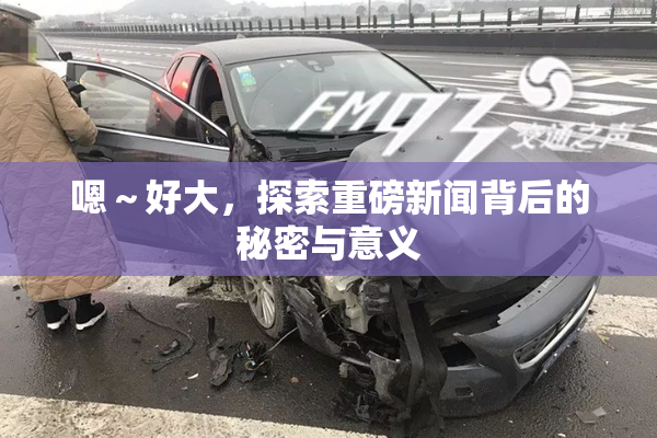 嗯～好大，探索重磅新闻背后的秘密与意义