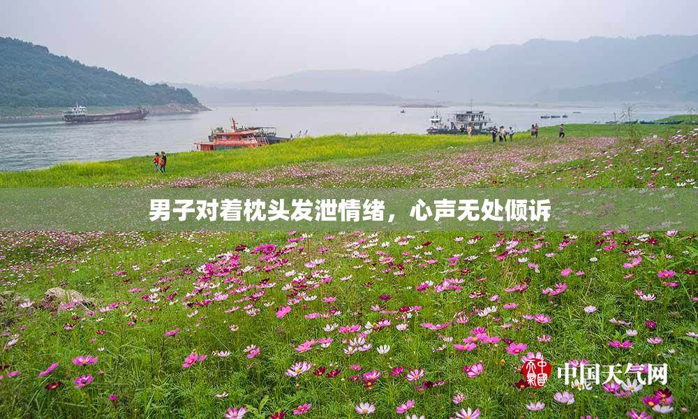 男子对着枕头发泄情绪，心声无处倾诉