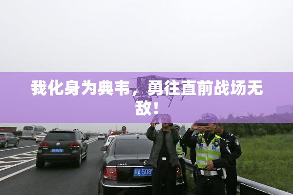 我化身为典韦，勇往直前战场无敌！