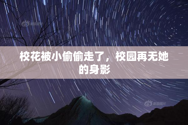 校花被小偷偷走了，校园再无她的身影