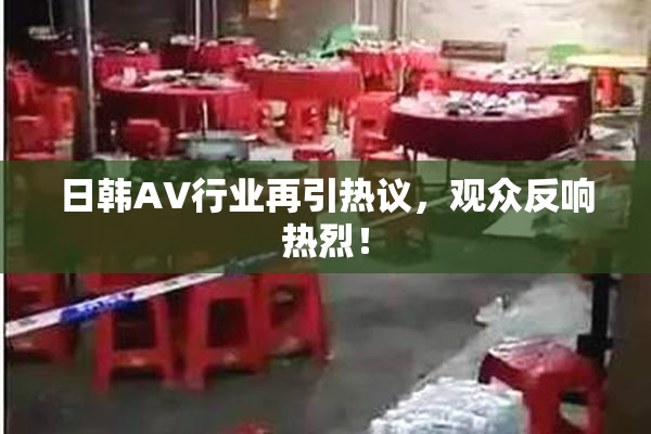 日韩AV行业再引热议，观众反响热烈！