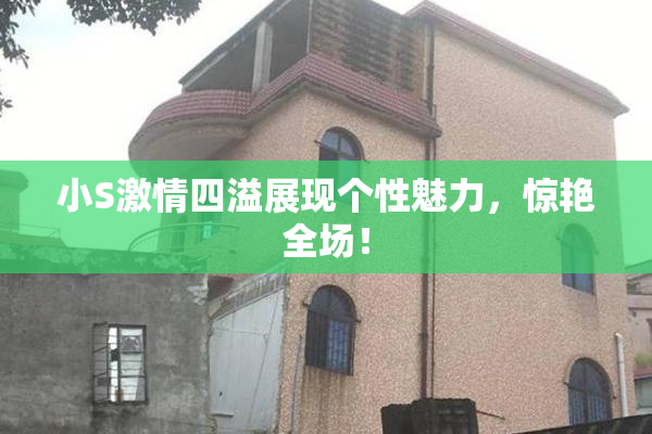 小S激情四溢展现个性魅力,惊艳全场!