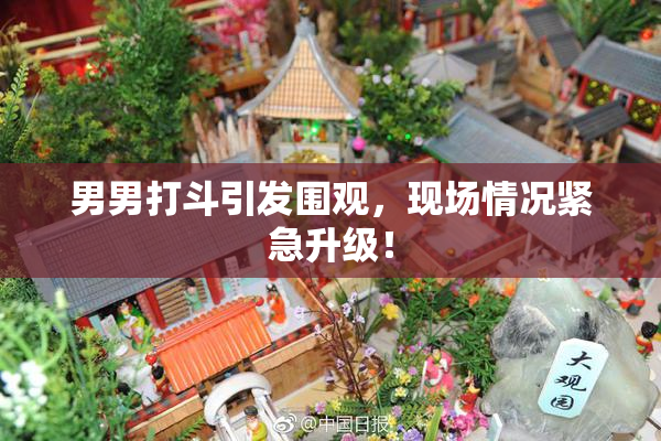 男男打斗引发围观，现场情况紧急升级！