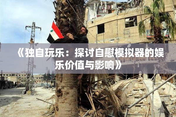 《独自玩乐：探讨自慰模拟器的娱乐价值与影响》