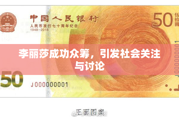 李丽莎成功众筹，引发社会关注与讨论