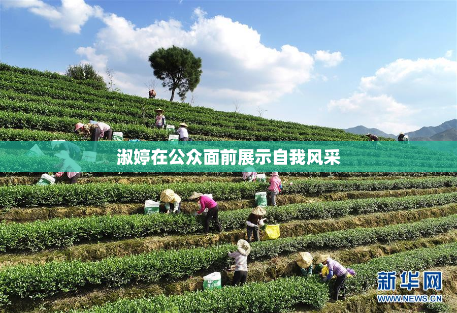 淑婷在公众面前展示自我风采