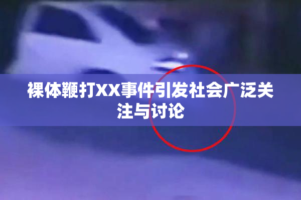 裸体鞭打XX事件引发社会广泛关注与讨论