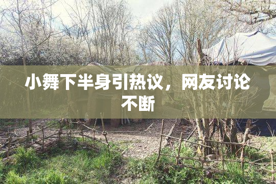 小舞下半身引热议，网友讨论不断
