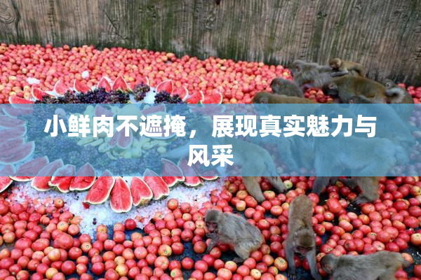 小鲜肉不遮掩，展现真实魅力与风采