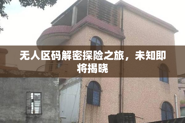 无人区码解密探险之旅，未知即将揭晓