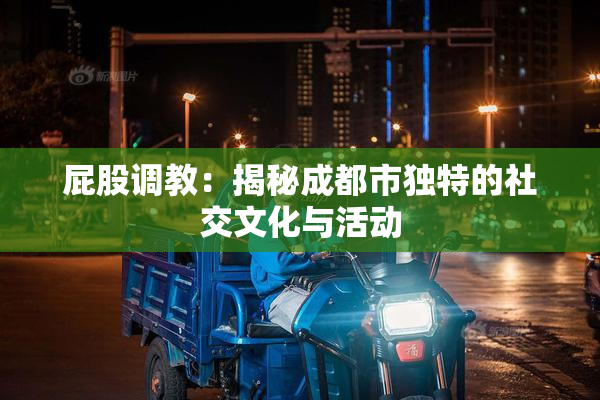 屁股调教：揭秘成都市独特的社交文化与活动