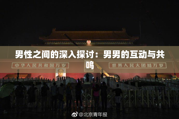 男性之间的深入探讨：男男的互动与共鸣