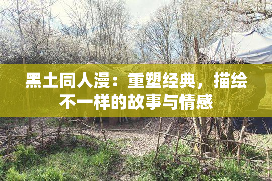 黑土同人漫：重塑经典，描绘不一样的故事与情感