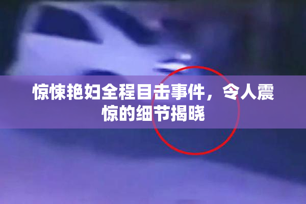 惊悚艳妇全程目击事件，令人震惊的细节揭晓