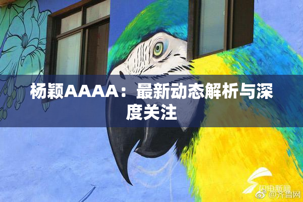 杨颖AAAA：最新动态解析与深度关注