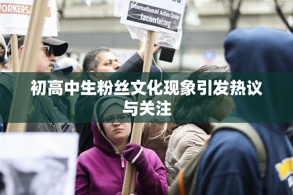 初高中生粉丝文化现象引发热议与关注