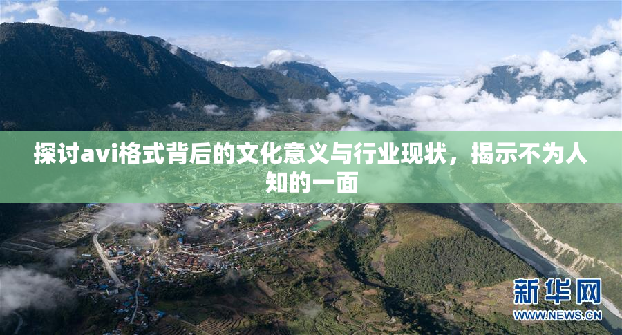 探讨avi格式背后的文化意义与行业现状，揭示不为人知的一面