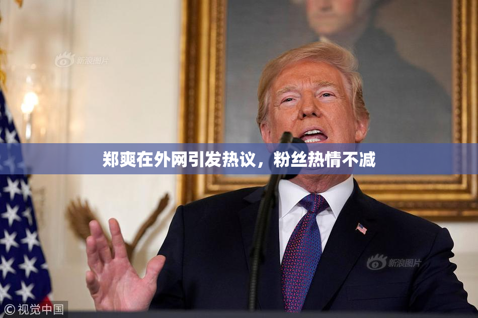 郑爽在外网引发热议，粉丝热情不减