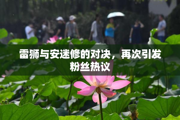 雷狮与安迷修的对决，再次引发粉丝热议