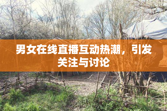 男女在线直播互动热潮，引发关注与讨论