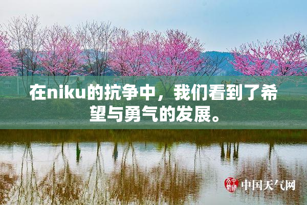 在niku的抗争中，我们看到了希望与勇气的发展。