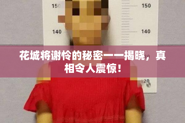 花城将谢怜的秘密一一揭晓，真相令人震惊！