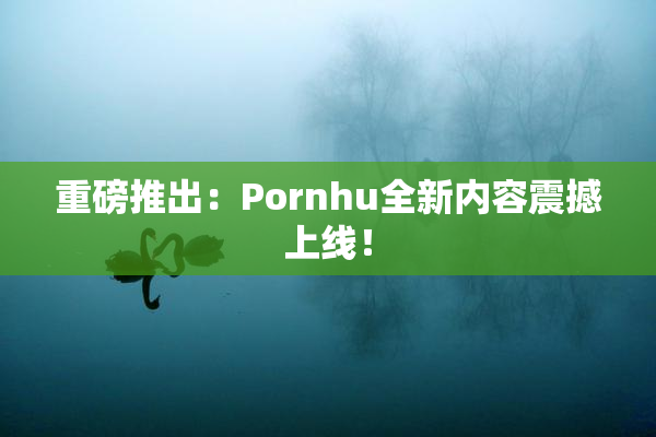 重磅推出：Pornhu全新内容震撼上线！