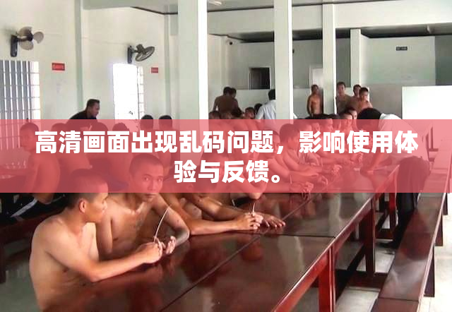 高清画面出现乱码问题，影响使用体验与反馈。