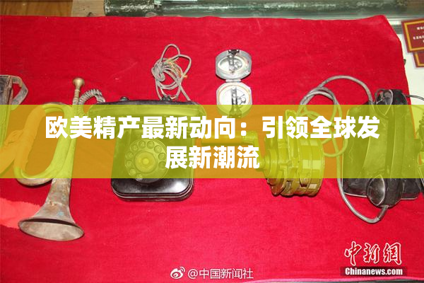 欧美精产最新动向：引领全球发展新潮流