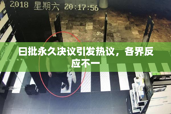 曰批永久决议引发热议，各界反应不一