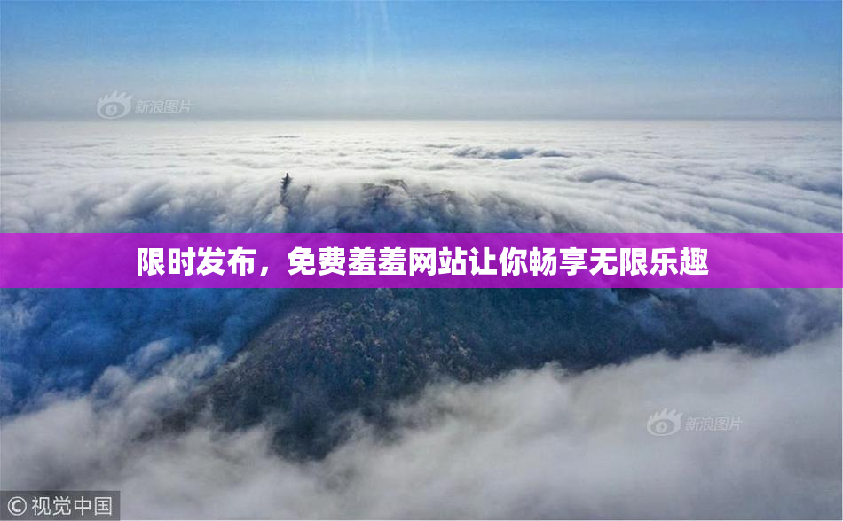 限时发布，免费羞羞网站让你畅享无限乐趣
