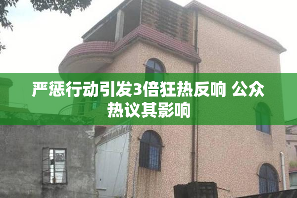 严惩行动引发3倍狂热反响 公众热议其影响