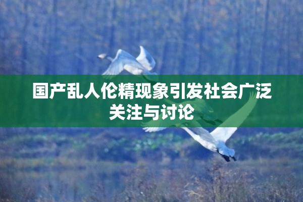 国产乱人伦精现象引发社会广泛关注与讨论