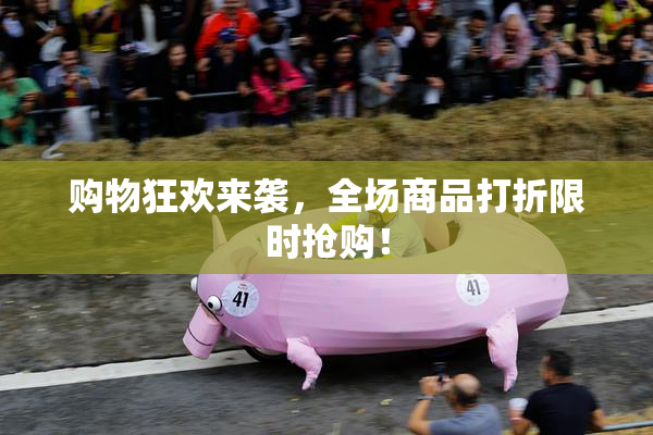 购物狂欢来袭，全场商品打折限时抢购！