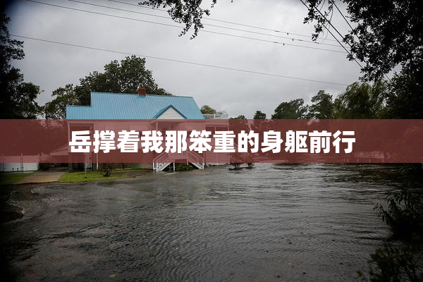 岳撑着我那笨重的身躯前行