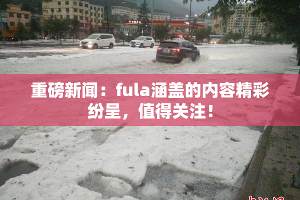 重磅新闻：fula涵盖的内容精彩纷呈，值得关注！